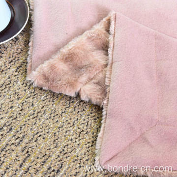 PV Plush Fleece Double Layers Blanket